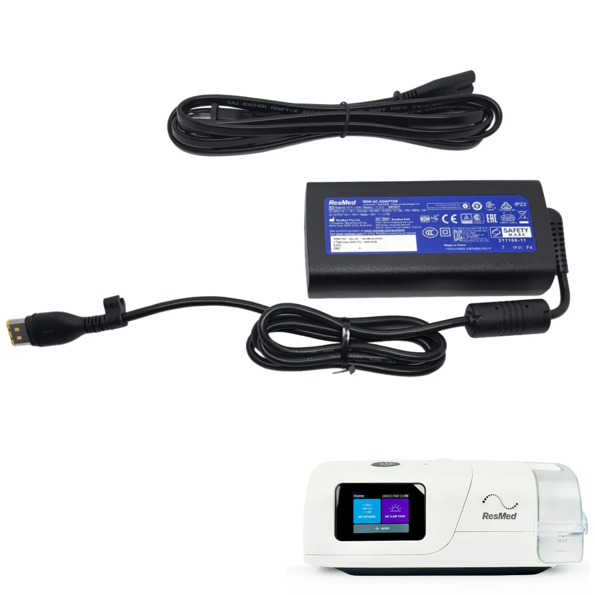 AirCurve 11 VPAP Power Supply 90w - Image 3