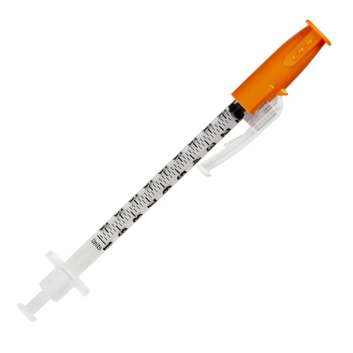 BD SafetyGlide Insulin Syringe with Needle - Image 2