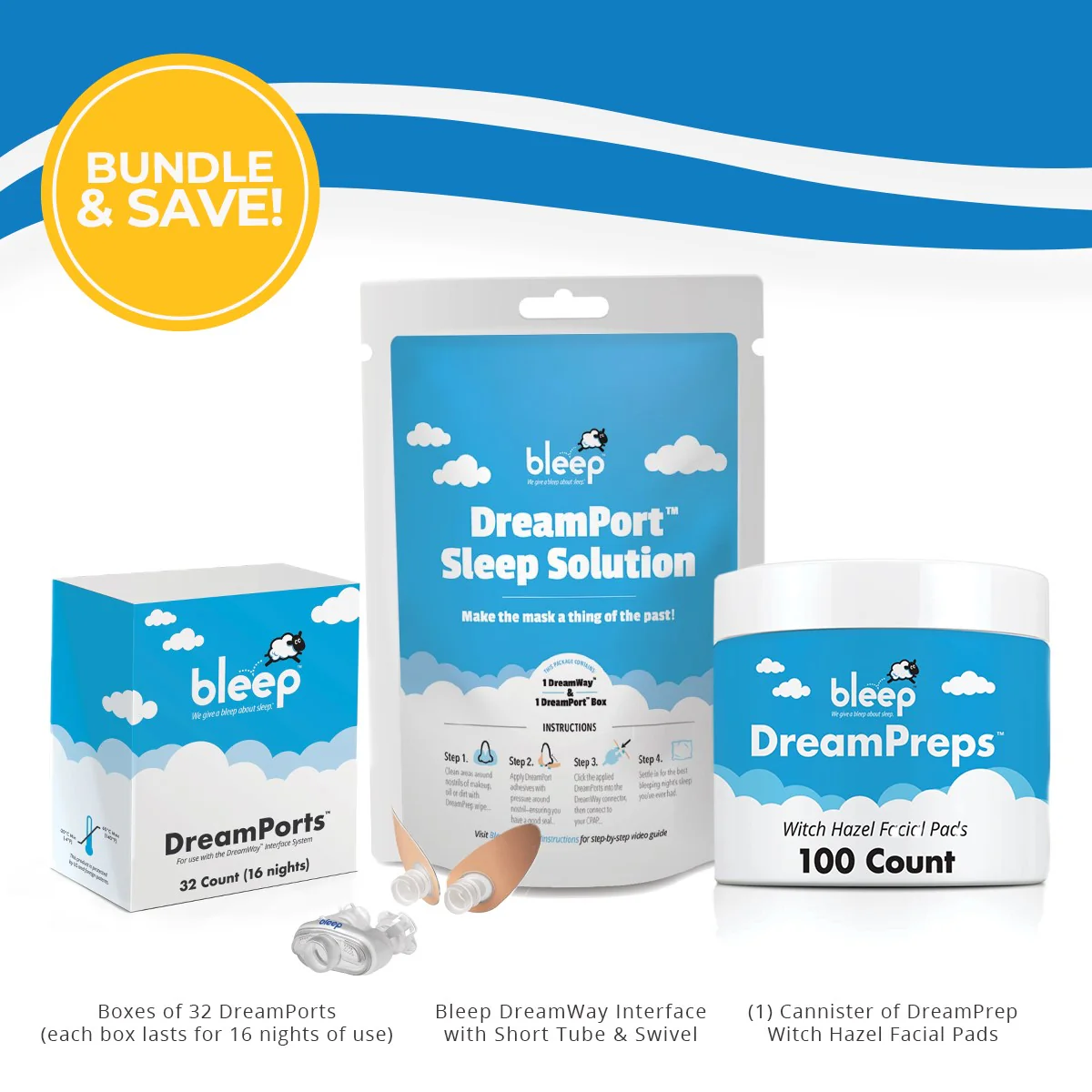 Bleep DreamPort Sleep Solution Bundle