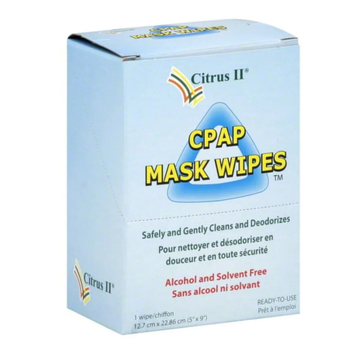Citrus 2 Travel CPAP Cleaning Wipes - Image 3
