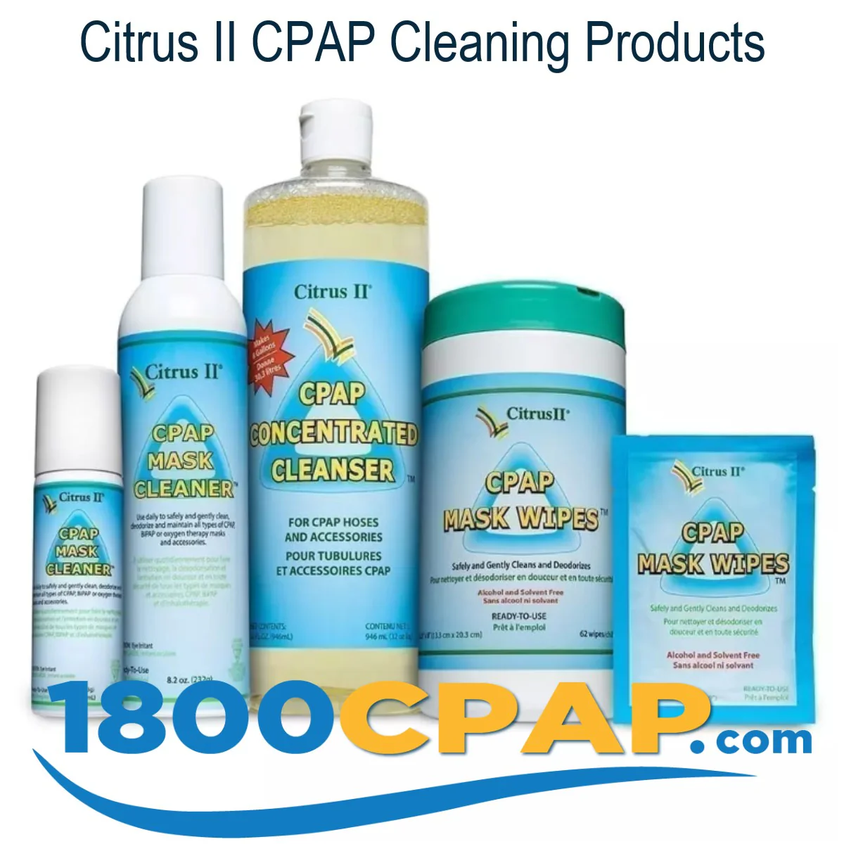 Citrus II CPAP Mask Cleaning Wipes - Image 4