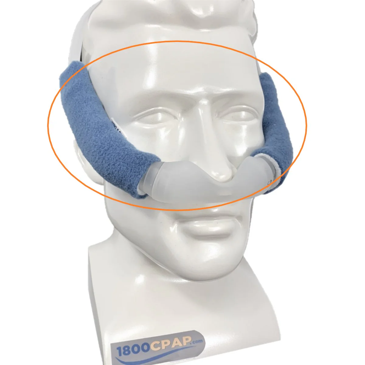 CPAP Mask Strap Pad Style B Fleece - Image 2