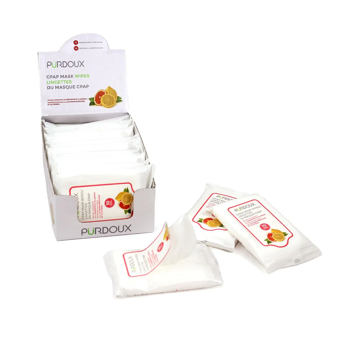 CPAP Mask Wipes Travel Pack - Image 3