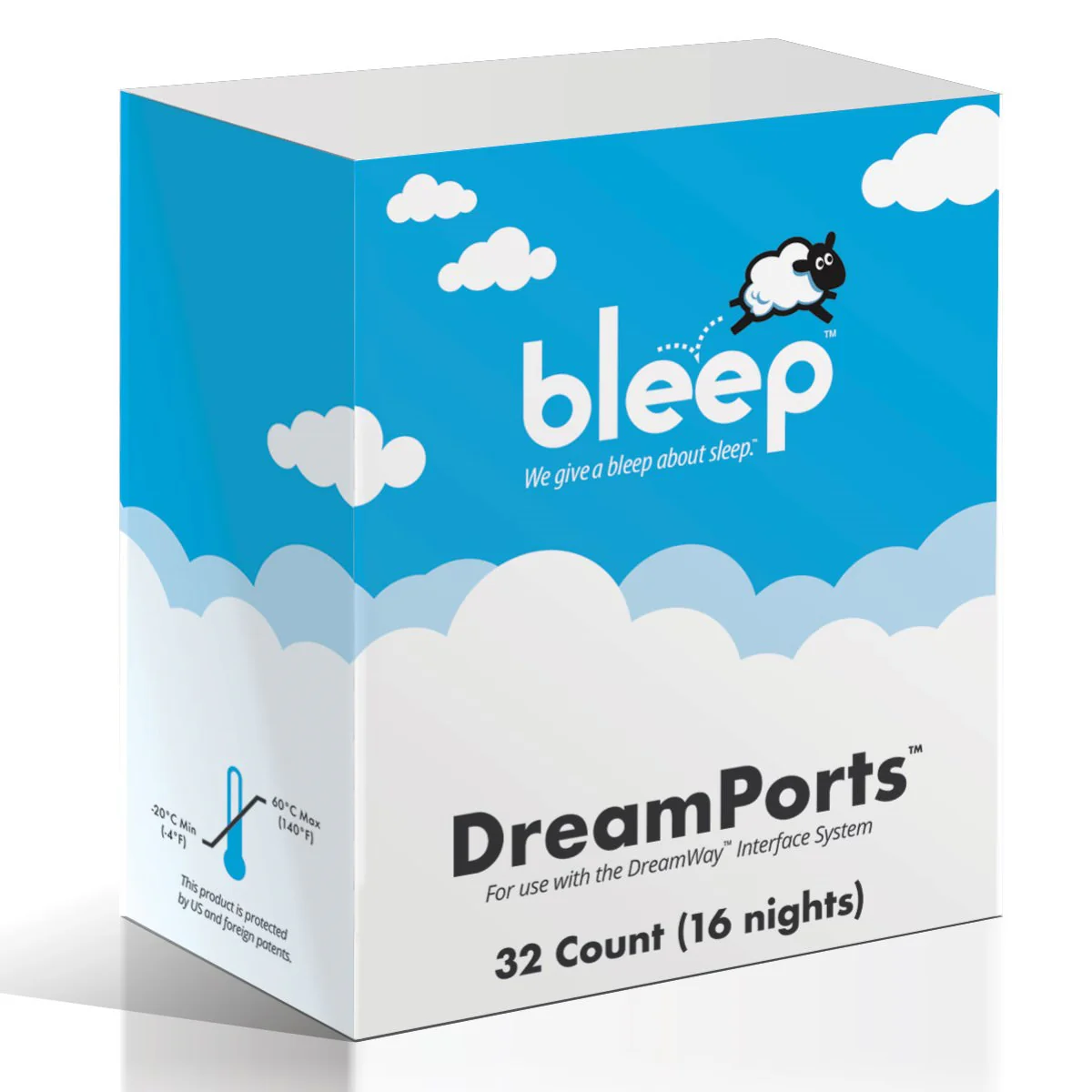 DreamPort Adhesive Patches 16 Night Supply - Image 2