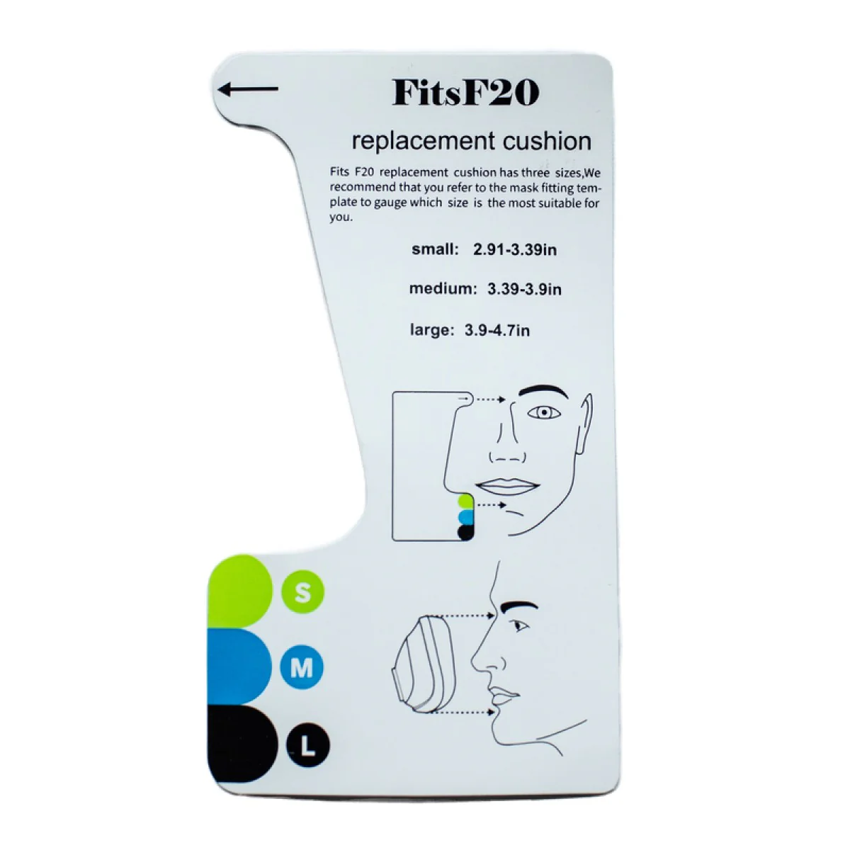 F20 Compatible Full Face Cushion Seal - Image 5