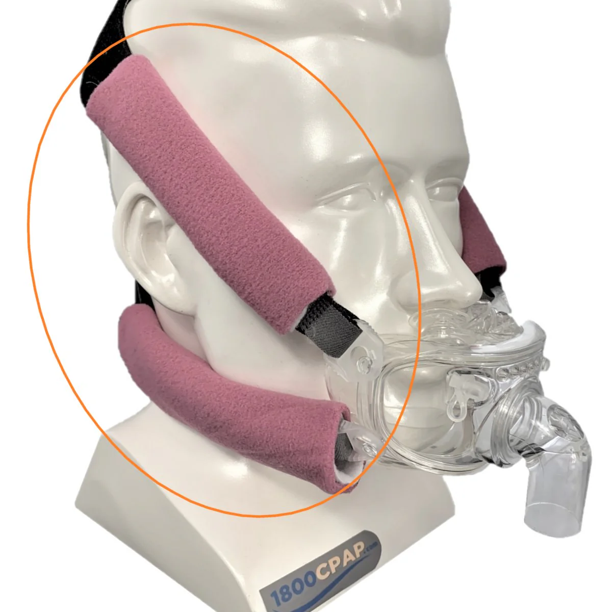 Full Face CPAP Mask Strap Pad Set A - Image 2
