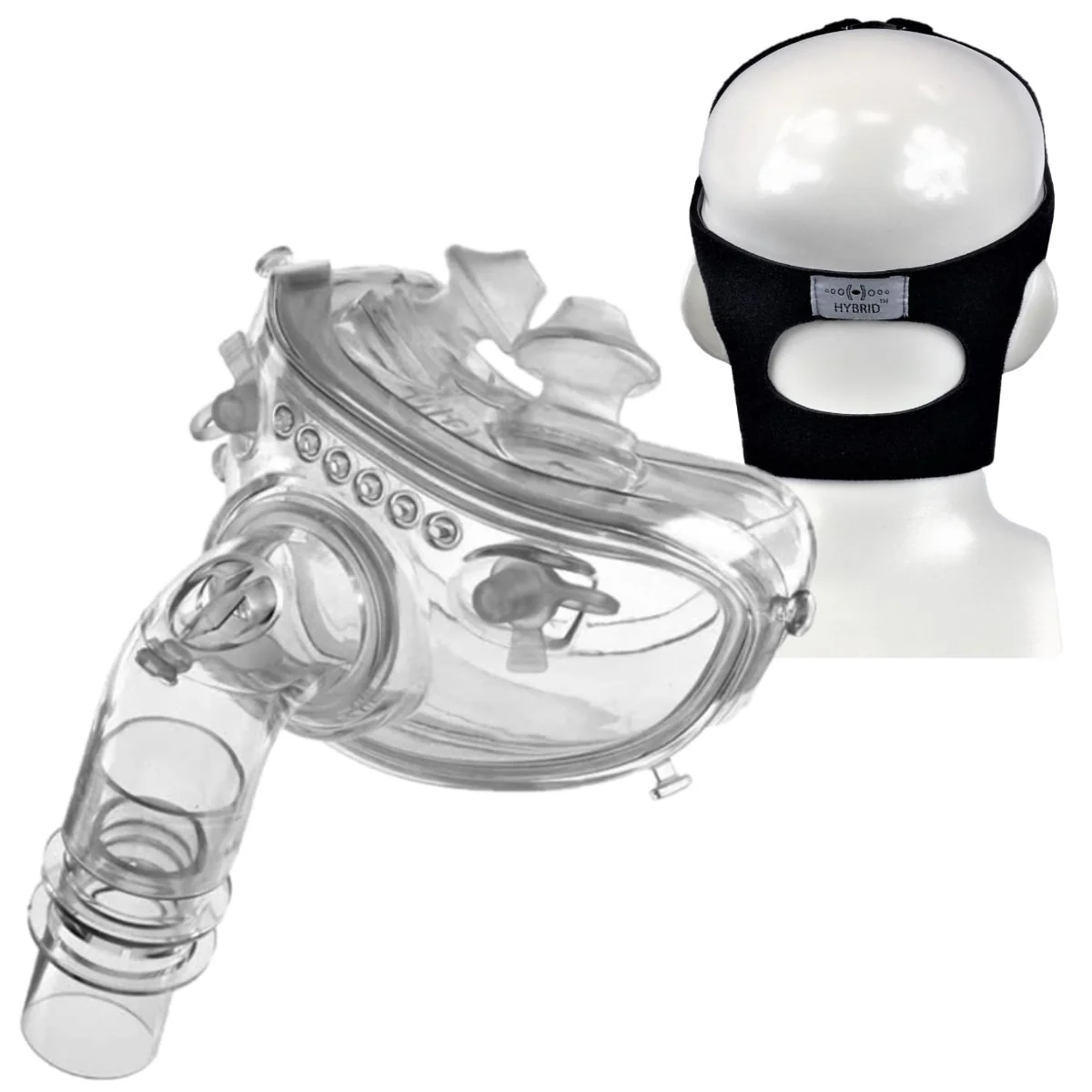 Hybrid Full Face CPAP Mask Kit