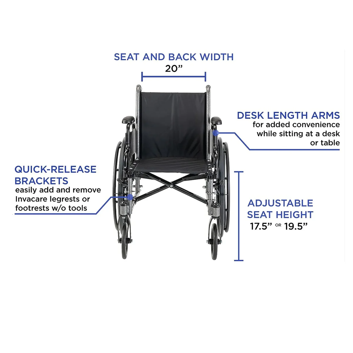 Invacare Tracer SX5 Wheelchair - Image 3