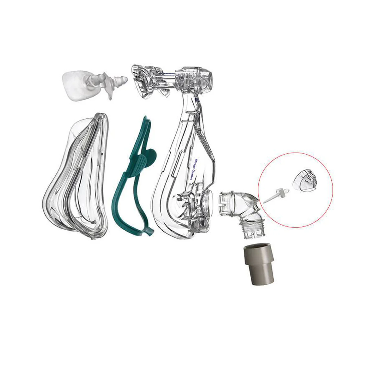 Mirage Quattro Full Face Mask - Image 7