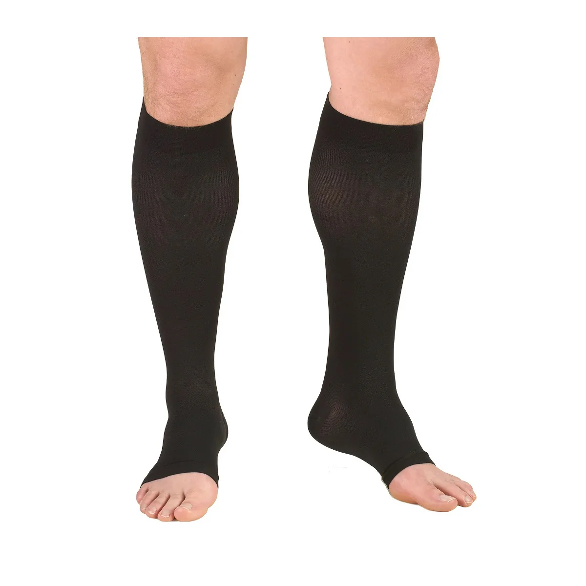 TRUFORM Open Toe Knee High Compression Stocking - Image 3